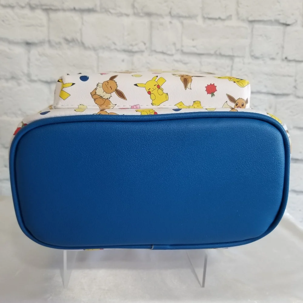Loungefly Pokemon Eevee Pikachu Berries Mini Backpack Bag New - Picture 13 of 15